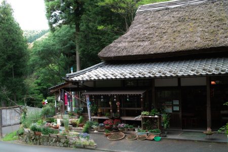 龍澤寺の売店＠城川町