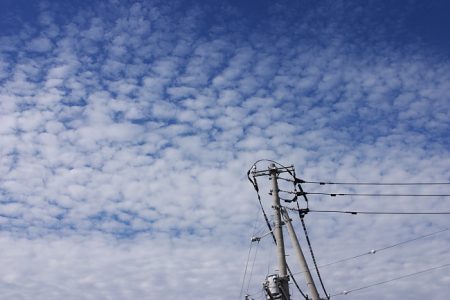 秋の空は飽きがこない