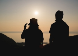 お盆休みと夏の夕暮れ