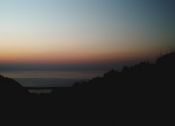 淡く暮れる元旦のソラ