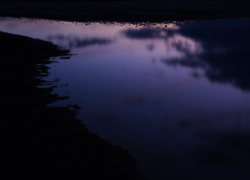 暮れ残りの余情