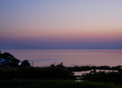 グラデーションは紫苑色