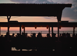 ほろ酔いのトロッコ列車