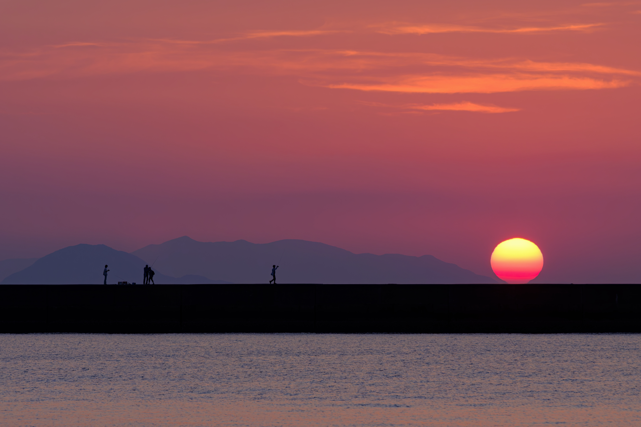 夕日の栞